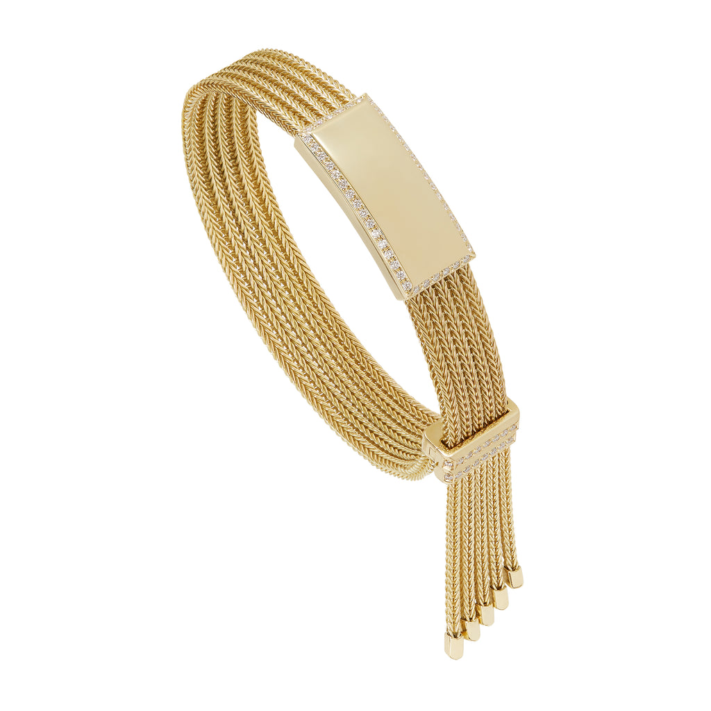 逆輸入 Gold Yellow Bracelet, XII Chapter & Brinda Valery – Diamonds ヘアアクセサリー