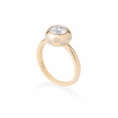 Celestial Diamond Engagement Ring