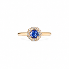Tanzanite Brioche Ring