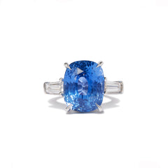 Blue Sapphire Heirloom Ring