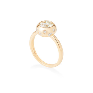 Celestial Diamond Engagement Ring