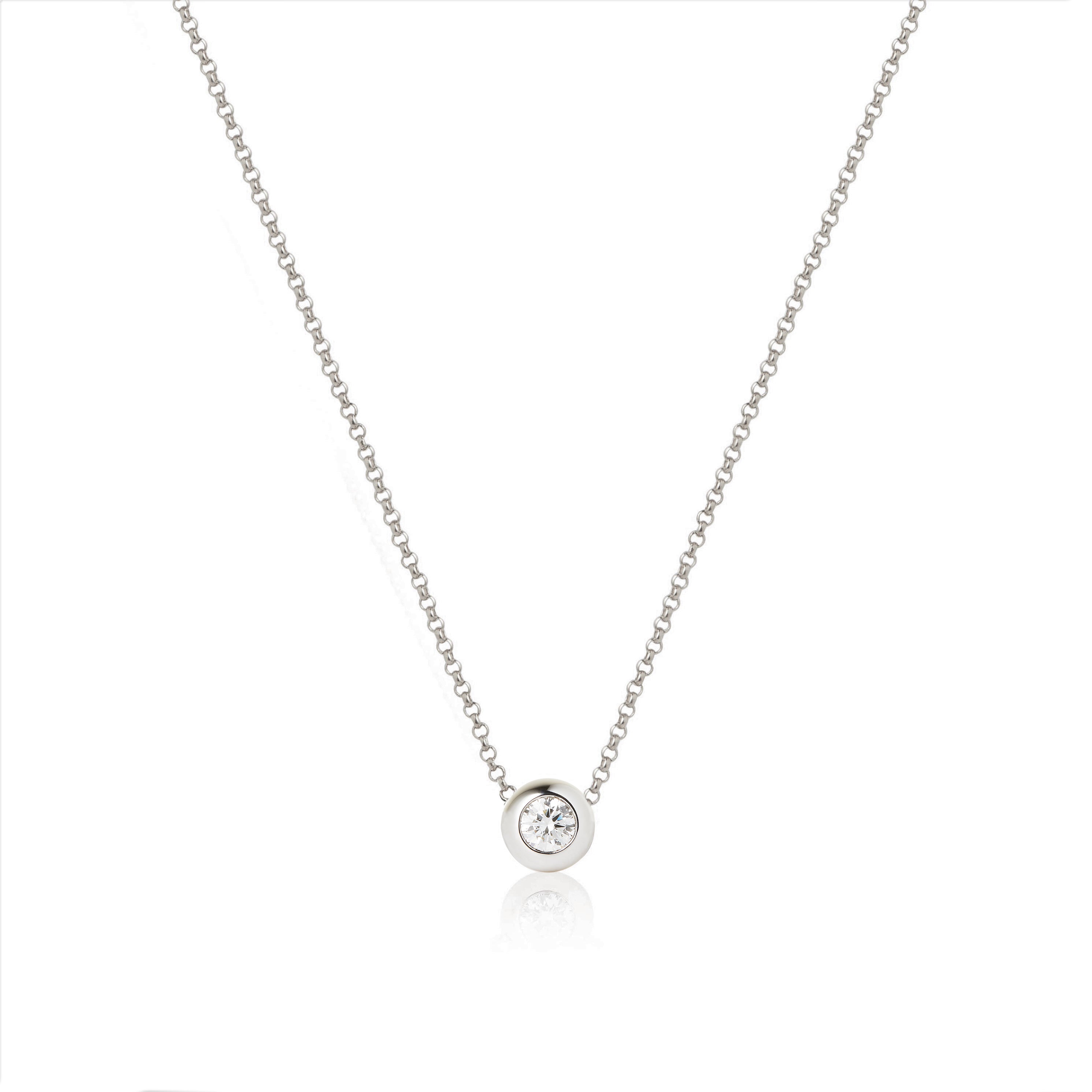 Diamond Note Pendant