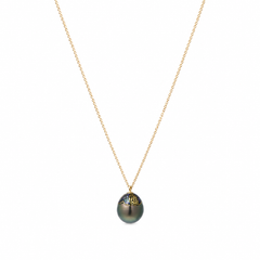 Maki-e Pearl Pendant