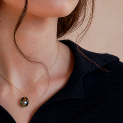 Maki-e Pearl Pendant