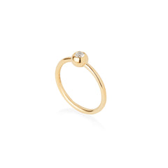 Diamond Note Ring