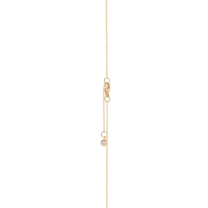 Blue Sapphire Note Pendant