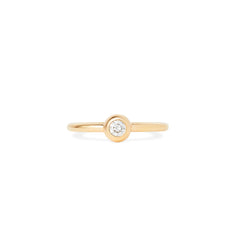 Diamond Note Ring