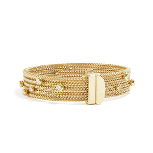 Lyric Diamond Note Bracelet